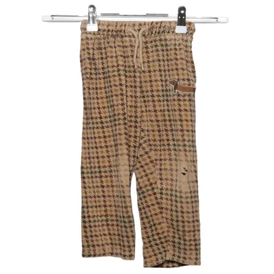 Pants (Beige, Brown) from Mini Rodini Cotton