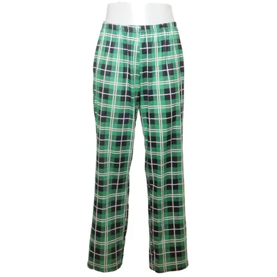 Pyjamasbyxor (Grön, Svart, Vit) Elastan, Polyester
