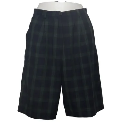 Shorts (Blue, Green) Polyester, Viscose