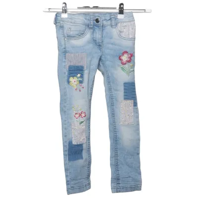 Jeans (Blå, Flerfarvet) fra Dopo Dopo Girls Bomuld, Elastan, Polyester