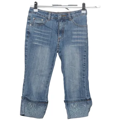 Jeans (Blå) fra Crash One Bomuld, Elastan, Polyester