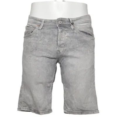 Denim shorts (Gray) from Artwood Cotton, Elastane