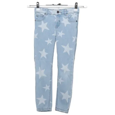 Jeans (Blå, Hvid) fra Stella McCartney Kids Bomuld, Elastan