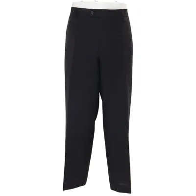 Kostuumbroek (Grijs) van A.W. Dunmore Elastaan, Polyester, Wol