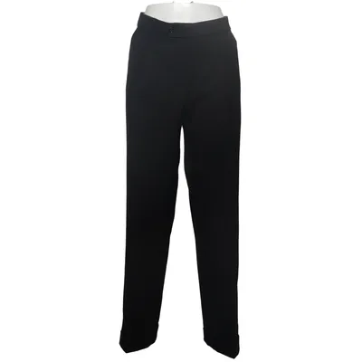 Kostymbyxor (Svart) från Stretch Polyester, Ull