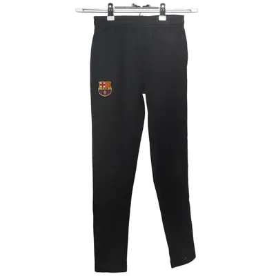 Træningsbukser (Sort) fra FC Barcelona Elastan, Polyester