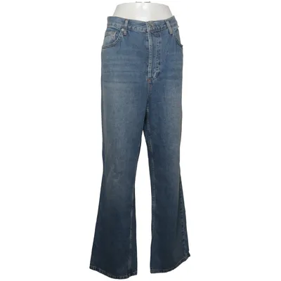 Jeans (Kort) from Topshop Cotton, Polyester
