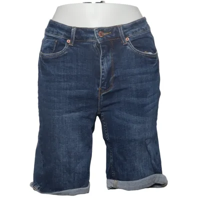 Denim shorts (Blauw) van Old Khaki Katoen, Elastaan, Polyester