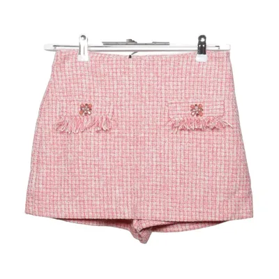 Skort (Pink, White) from Koton Acrylic, Cotton, Elastane, Polyester