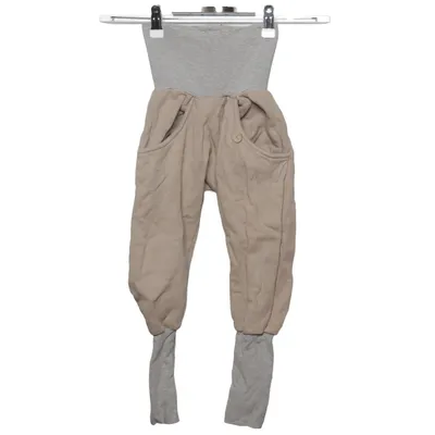 Harem pants (Beige, Gray) from Petit Cochon Elastane, Organic cotton