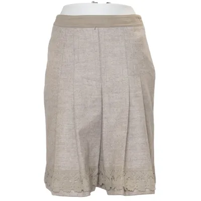 Nederdel (Beige) fra Weekend MaxMara Uld