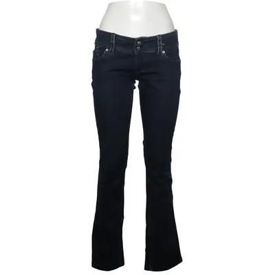 Jean (Noir) de Freesoul Coton, Élasthane, Cuir, Polyester
