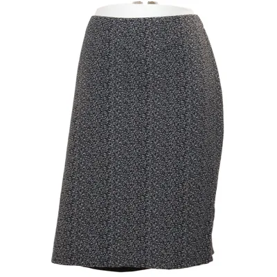 Kjol (Svart, Flerfärgad) från Samoon Elastan, Polyester, Viskos
