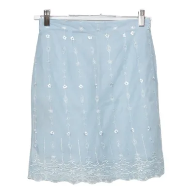 Skirt (Blue) from Jürgen Michaelsen Polyester, Viscose