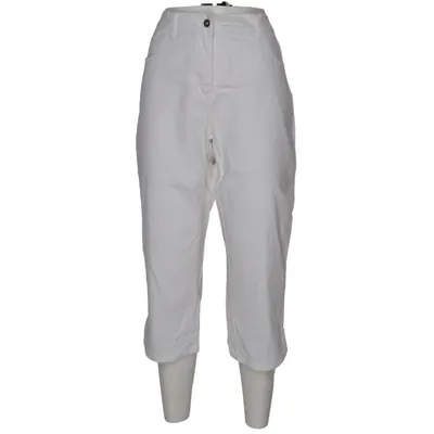 Trekvartsbyxor (Vit) från Couture Line Bomull, Elastan