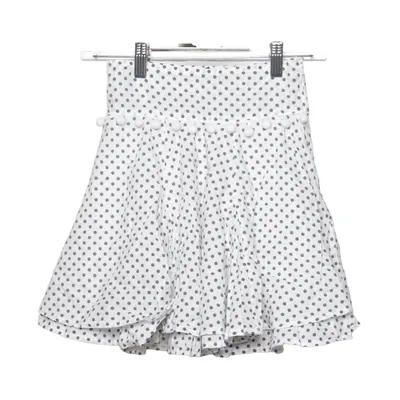 Skirt (White, Black) from Strass