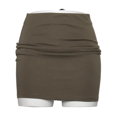 Kjol (Grön) från Amisu Elastan, Polyester, Viskos