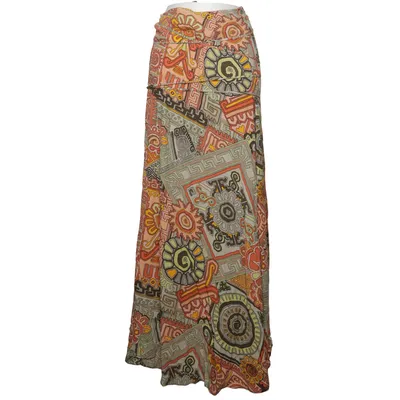 Maxi nederdel (Maxi Wrap Flare Skirt) fra Cotton Club Viscose