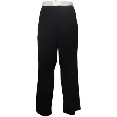Corduroy pants (Black) from Pull & Bear Elastane, Polyester