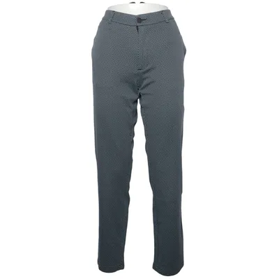 Pants (Blue, White) from BOB Elastane, Polyamide, Polyester, Viscose
