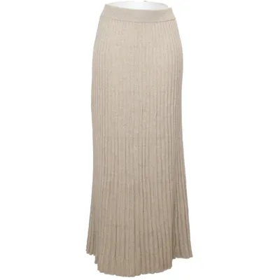 Maxi skirt (Beige) from Soft Goat Cashmere