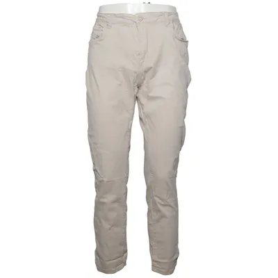 Chinos (Beige) van Nina Carter Katoen, Elastaan