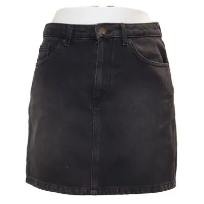 Denim skirt (Gray) from Denim Miss Selfridge Cotton, Polyester