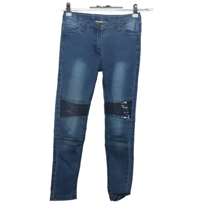 Jean (Bleu) de Knot So Bad Coton, Élasthane, Polyester