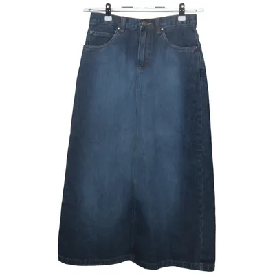 Denim skirt (Blue) from Dubster Cotton