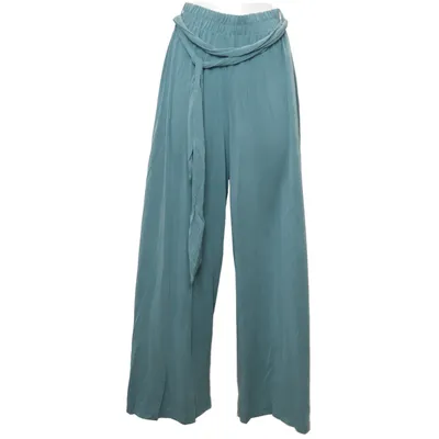 Pantalon patte d'éléphant (Bleu) de Funky Buddha Modal, Polyester
