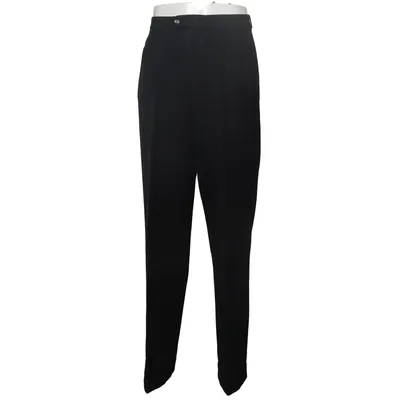 Kostuumbroek (Zwart) van Lycra Elastaan, Polyester, Wol