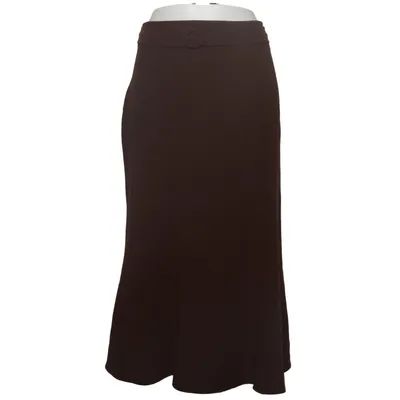 Skirt (Brown) from The House of Foxy Elastane, Polyester, Viscose