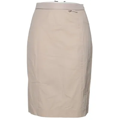 Pencil skirt (Beige) from Schumacher Cotton, Elastane, Polyamide