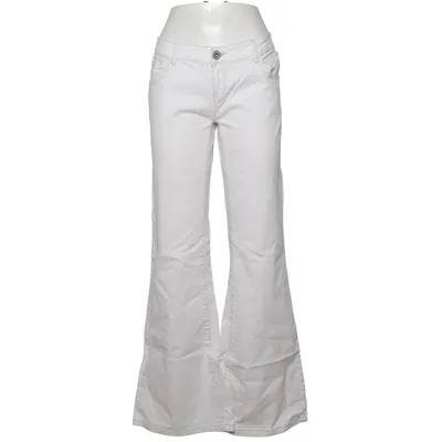 Spijkerbroek (Wit) van Amisu Jeans Katoen, Elastaan