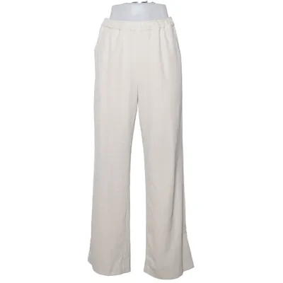 Broek (Beige) van Paul Costelloe Elastaan, Polyester
