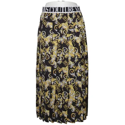 Maxirock (Schwarz, Gold, Weiß) von Versace Jeans Couture