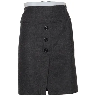 Skirt (Gray) from Fabiani Acrylic, Polyester, Wool
