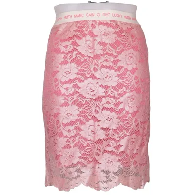 Jupe (Rose) de Marc Cain Coton, Polyamide, Polyester, Polyuréthane, Viscose