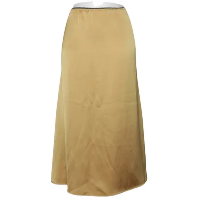Maxi rok (Bruin) van Toupy Polyester
