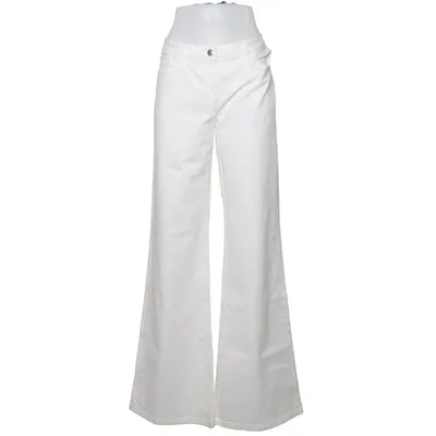 Jeans (White) from Piazza Sempione Cotton, Elastane
