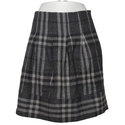 Rok (Grijs, Wit) van Burberry Cupro, Wol