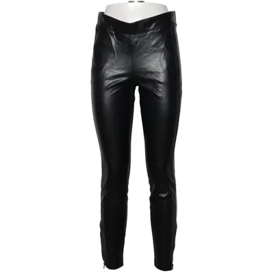 Leren broek (Zwart) van Cambio