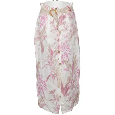 Wrap skirt (White, Pink, Brown) from Your&Self Linen