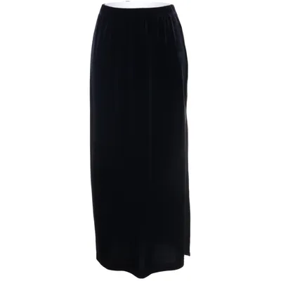 Långkjol (Svart) från BB Design Jytte Meilvang Elastan, Polyester