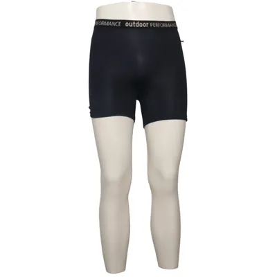 Fietsbroekje (Zwart) van Outdoor Performance Elastaan, Gerecycled polyester