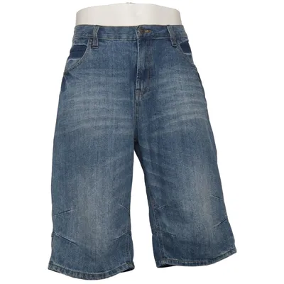 Denim shorts (Blauw) van VanVaan Katoen