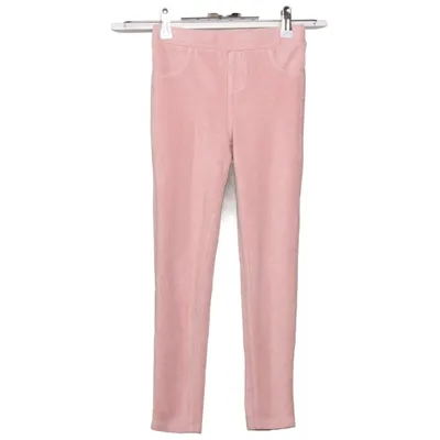 Fløjlsbukser (Pink) fra Dopo Dopo Girls Bomuld, Elastan, Polyester