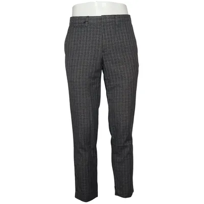 Suit pants (Gray) from Topman Polyester, Viscose