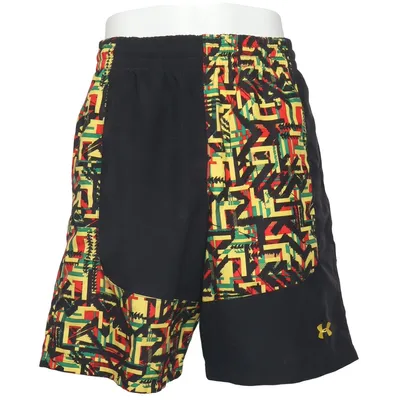 Basketball shorts (Black, Multicolored) from Under Armour Polyester