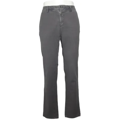 Chinos (Grå) fra Incotex Bomuld, Elastan